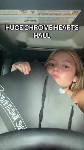Sooo lmk yall #chromehearts #chromeheartshaul #haul #chrome #nyc