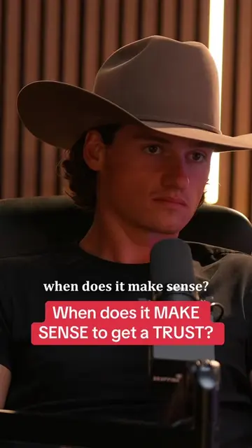 When does it MAKE SENSE to get a TRUST? #trusts #businessowner #wealth