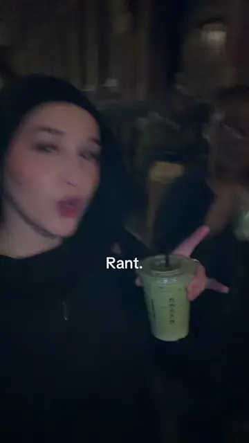 A random girlie heard us ranting and we just chatted crud for a good 45 mins 