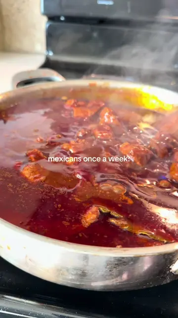 nothing better than a giant bowl of guisado de puerco when you’re feeling under 