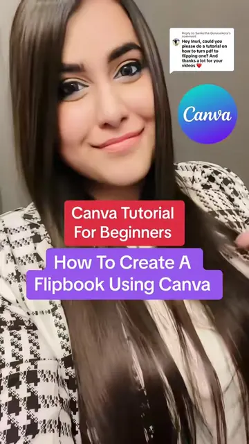 Canva Tutorial - How To Make A Digital Flipbook Using Canva!  #canvatutorial #ca