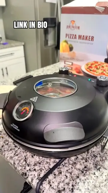 pizza 🍕 maker machine SHOP LINK 🔗 IN BIO #amazongadgets #fyp #amazonfinds #kit