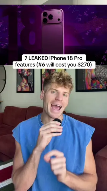iPhone 18 Pro leaks just dropped and I have QUESTIONS 🤔 (all of these are rumor