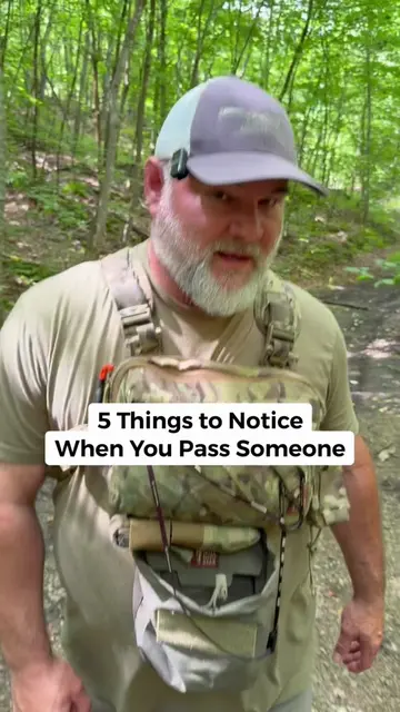 Most people you pass on the trail are not a threat, but that doesn’t mean you sh