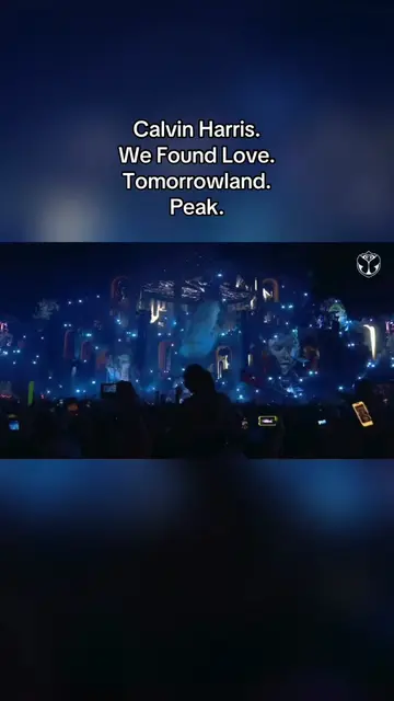 @Calvin Harris playing We Found Love during his weekend 2 set at @Tomorrowland  