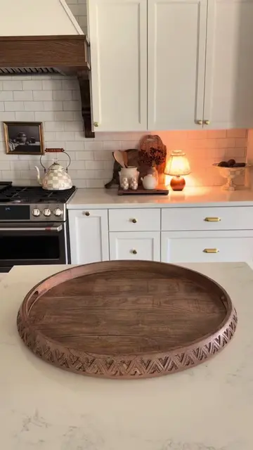 These faux flowers instantly made my kitchen feel brighter and so much more high