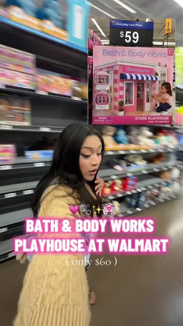 Bath & body works store playhouse at Walmart 🏩😍 #playhouse #bathandbodyworks #