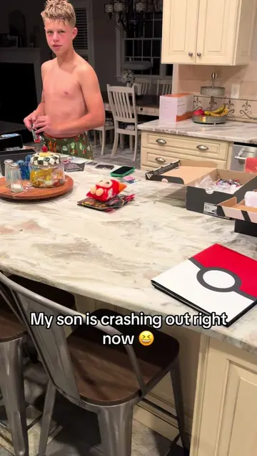 My son has been opening Pokémon for like 8 years and his little sister just open