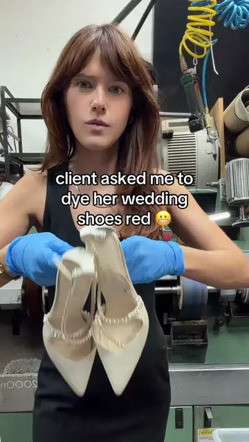 The red dye was more muted than I expected, but the color was still so beautiful