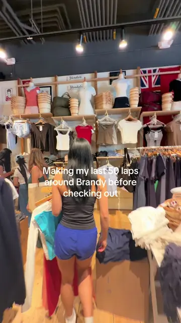 IF YOU DONT DO THIS AT BRANDY UR LYING. #brandymelville #brandy #shopping 