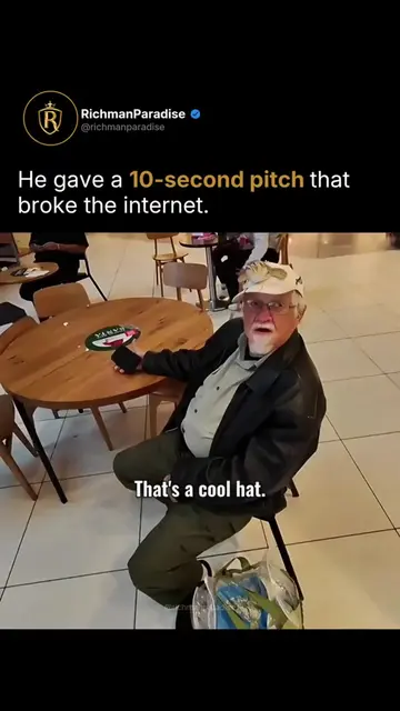 Robert "Fish Hat Bob" Kapas became an internet sensation at 79 years old after a