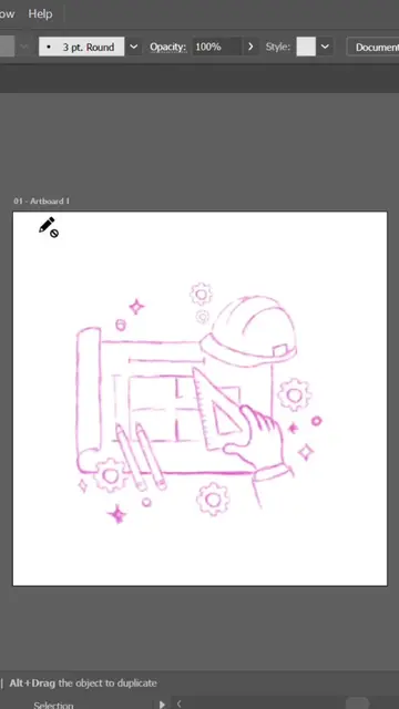 #art #illustration #lineart #vectorart #illustrator 
