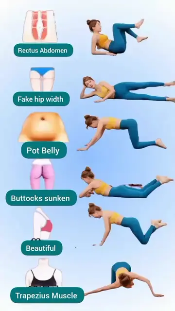 simple home workout 🙂 no gym make stable body at home 💪🏡#tiktokgrowthchalleng