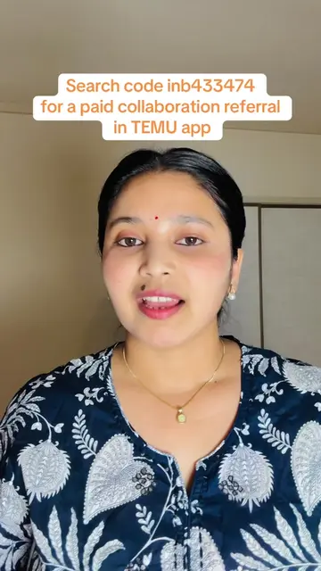 #ad 💵 Paid collaboration opportunities with @temu! Search my code [inb433474] i