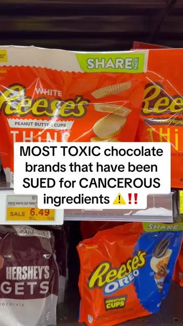 Toxic chocolate brands to avoid! Using olive app to make healthier choices #canc