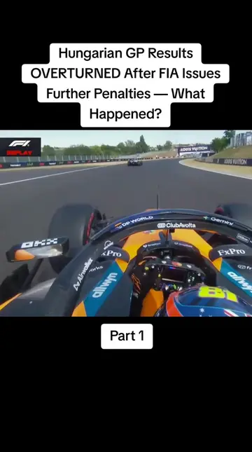 Hungarian GP Results OVERTURNED After FIA Issues Further Penalties — What Happen