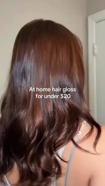I love this at home affordable hair gloss treatment 🌸 I got mine in the shade B