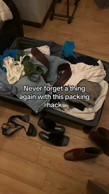 THIS is possible ?😳 #traveltips #travelhacks #travelapp #packing #overpacking 