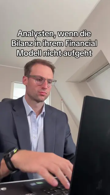 Folg mir für mehr Videos! #finance #corporatefinance #bilanz #modelling #financi