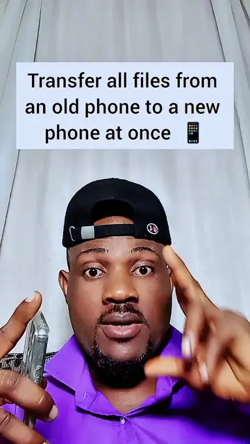 How to transfer everything from an old phone to a new phone at once. #TechTips 