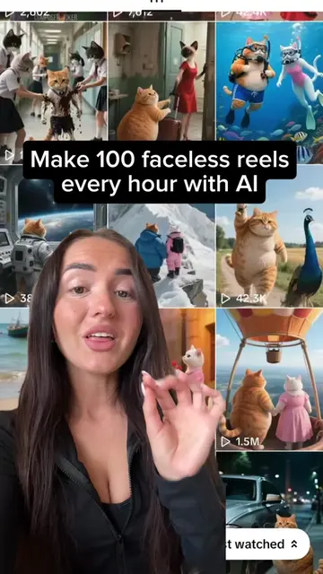 What an easy way to make faceless content and actually build an income from that