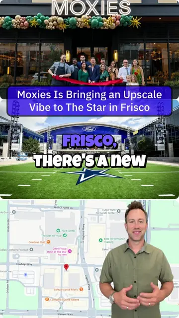 A new upscale spot is coming to The Star. 🏈🍸 Moxies is moving into the former 