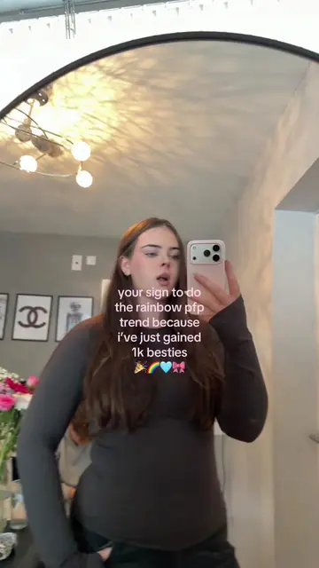 love this trend !! #rainbowpfp #trend #trending #girlssupportgirls #girlythings 