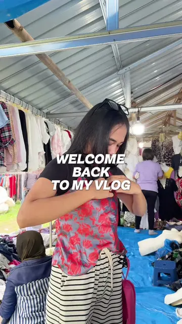 edisi ngethrift di pajak bengkok😍 #ngethrift #thriftmedan #ngethriftbypiaa 