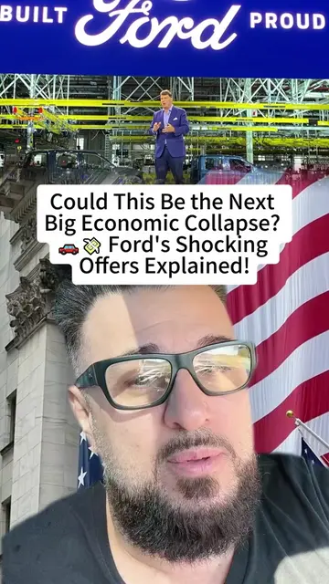 Could This Be the Next Big Economic Collapse? 🚗💸 Ford's Shocking Offers Explai