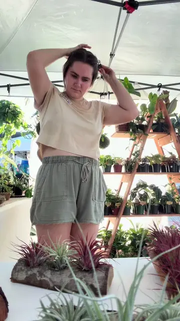 I show up to sweat!!! Markets in the middle of the summer are NO JOKE!  So a big