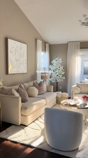 Why leave my home?  #homedecor #homedecorinspo #softgirlaesthetic #neutralaesthe