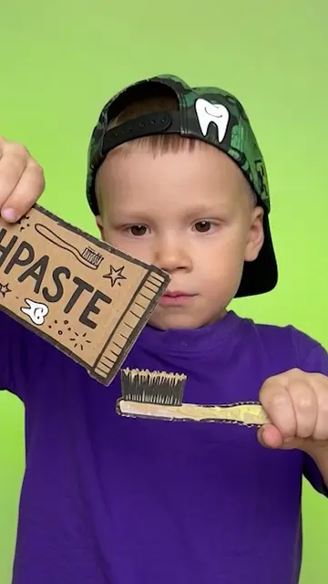 #tiktokgrowthchallange  Write ABCD with Toothpaste! 🪥🔤 #BillyBlipBoss #kidsvid