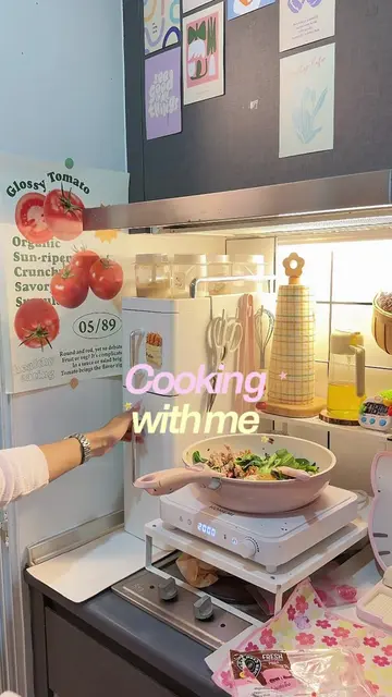 👩🏻‍🍳Cooking with me | คะน้าหมูชิ้น 🥬🥓✨ #cooking #dinnertime #ครัวtiktok #อา