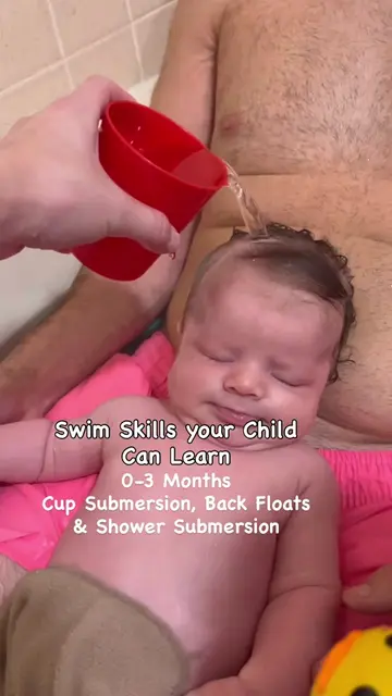 ✅Reaources in bio to teach your child survival swimming skills start right at ho