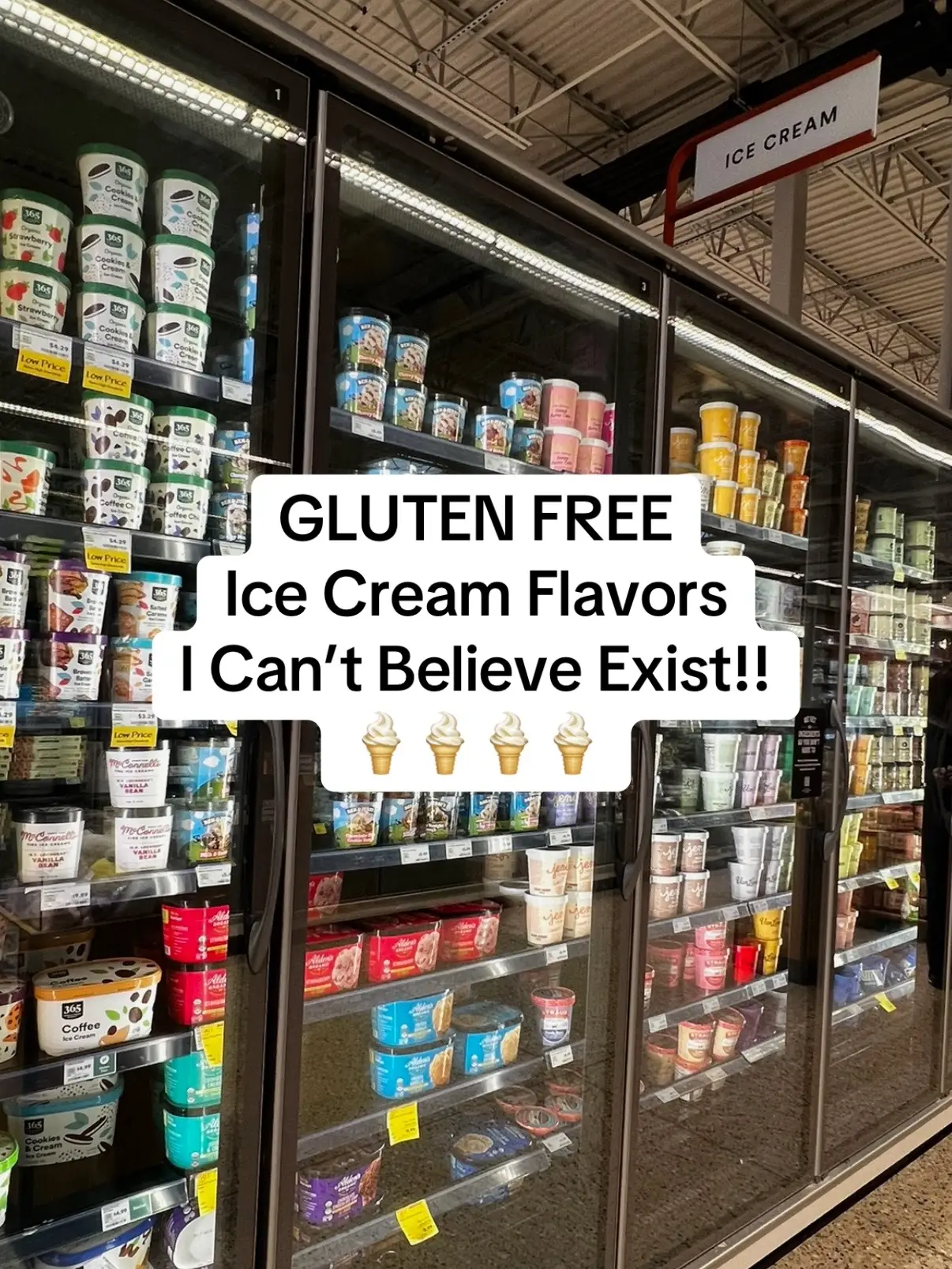 Whole Foods has the FLAVORS of gluten free ice cream, I’m telling you 😍 @Fig | 