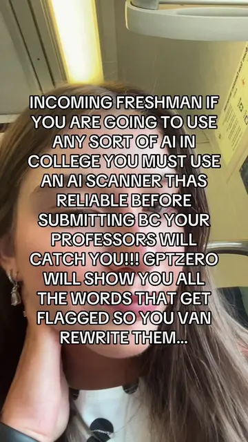 y best advice #college #freshman #ai #chatgpt #gptzeroad