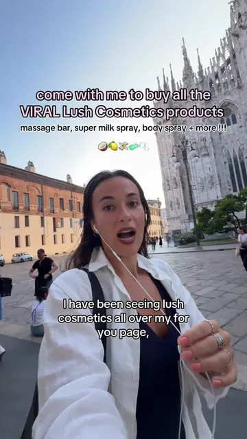 Lush Cosmetics shopping spree buying all the viral products I’ve seen online!! �