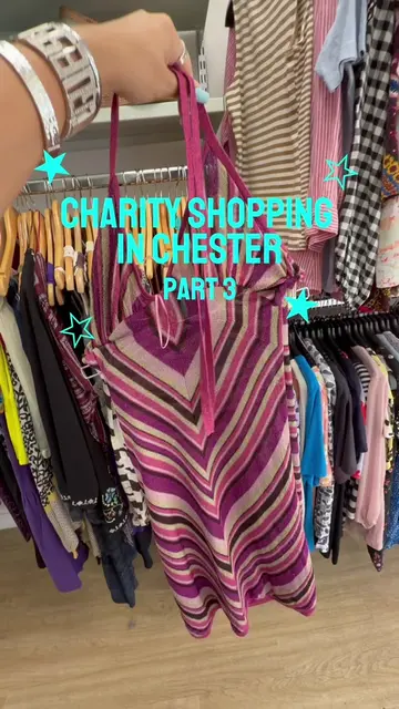 📍 charity shopping in chester, cheshire 💖 there is like 15 charity shops here 