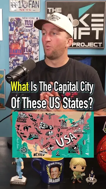 What Is The Capital City Of These U.S. States?  #fyp #unitedstates #state #city 