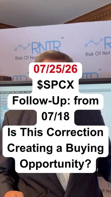 SpaceX just pulled back so is this the moment disciplined traders have been wait