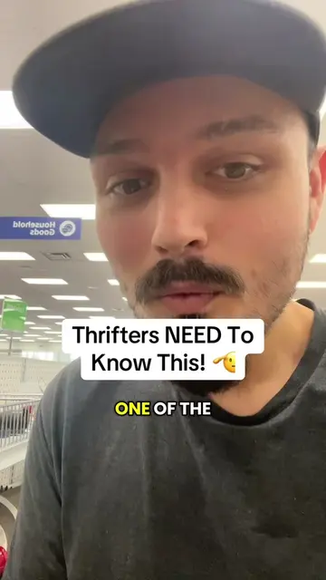 Thrift store shoppers walk right past this section! #thrift #resellercommunity #