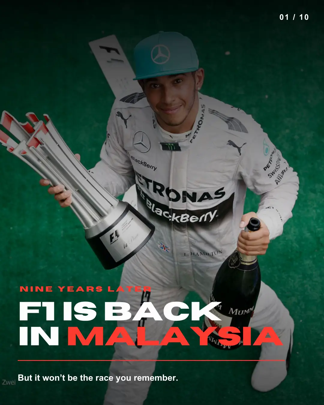 A legendary circuit. A new generation of cars. 22 drivers. New teams. More glamo
