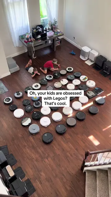 I mean, who doesn’t love the sound of 50 vacuums cleaning at once? #robotvaccuum