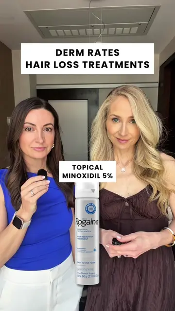 Two dermatologists. Five hair loss treatments. Here’s how we rated them. Topical