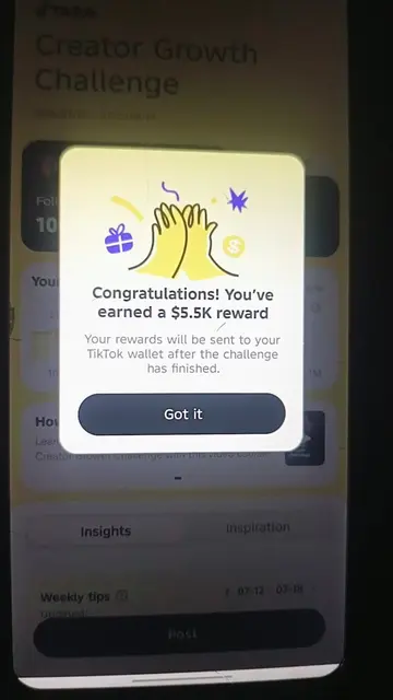 TikTok Creator Growth Challenge 💰 Real Proof Revealed #TikTokCreatorGrowthChall