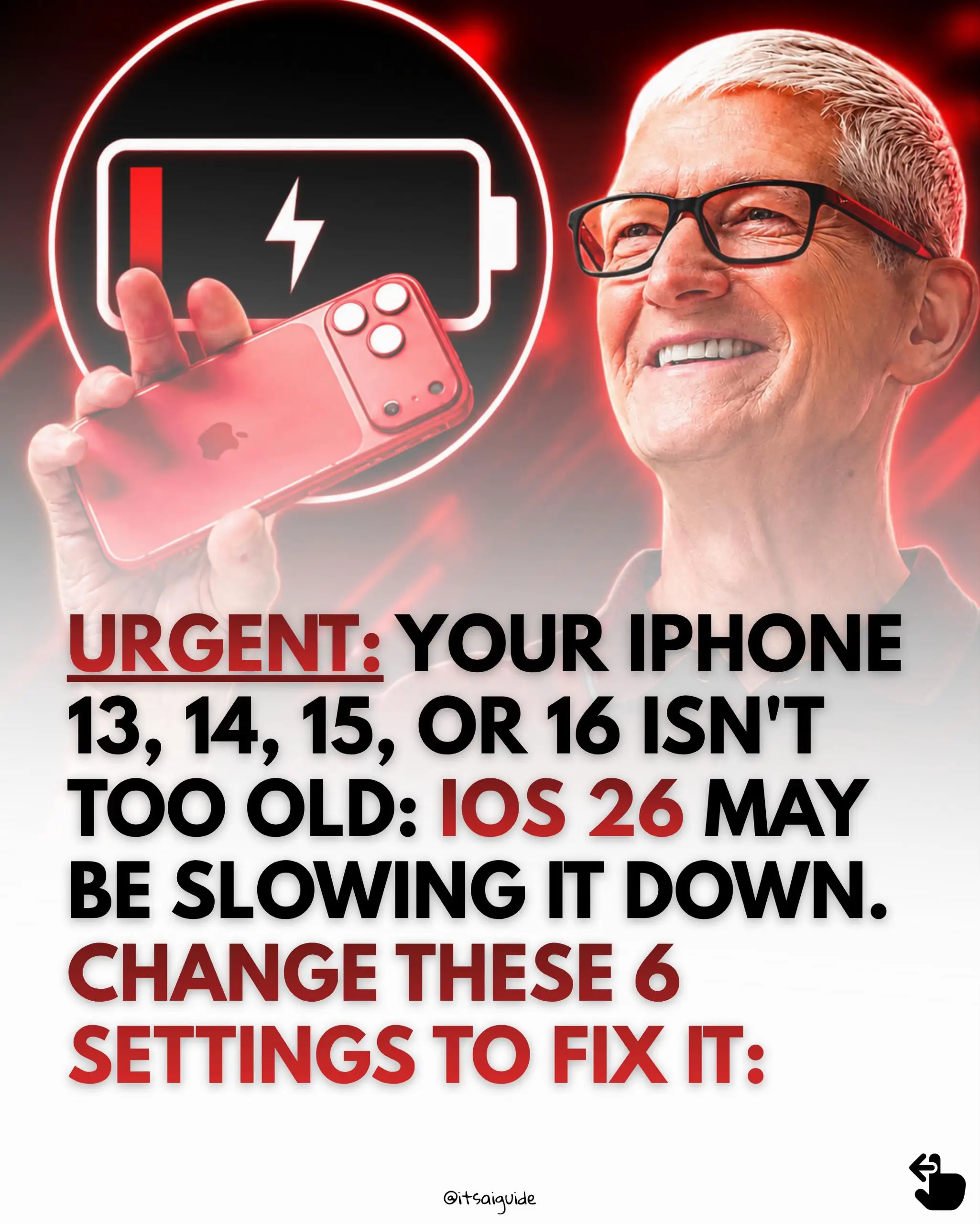 Your iPhone may not be old. iOS 26 may just be working it harder. Liquid Glass a
