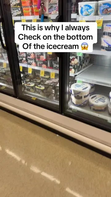 Surprise:always check the bottom of the icecream Reeses my favorite 🤯 #icecream