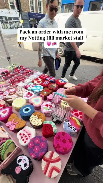 POV: You found the cutest little market stall in Notting Hill and this is your o