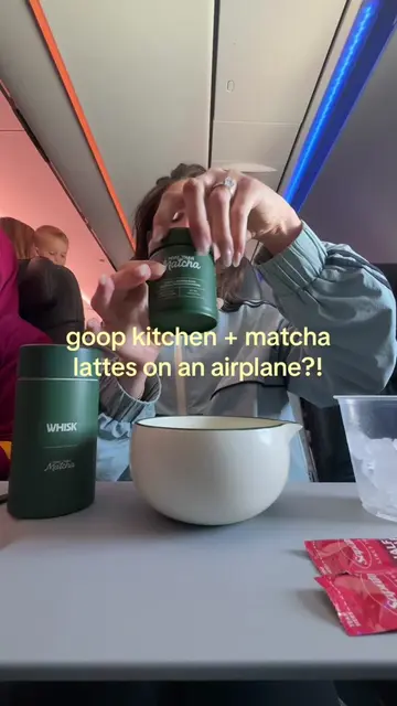 Oh and I saved money doing this btw🍵✈️ SEE YOU SOON NYC!!!  #planematcha #match