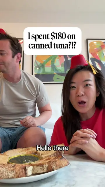 You can't buy love but recreating @TinnedFishReviews for your boo is pretty clos